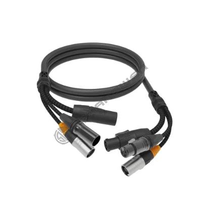 Power /XLR male+female Plug/RJ45-RJ45